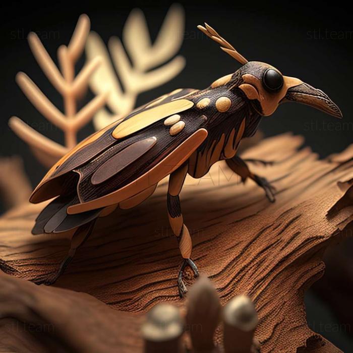 3D модель Dendrerpetonidae (STL)